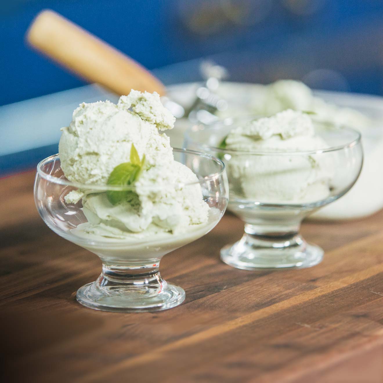 Basil Ice Cream - Bertolli Basil Ice Cream Recipe