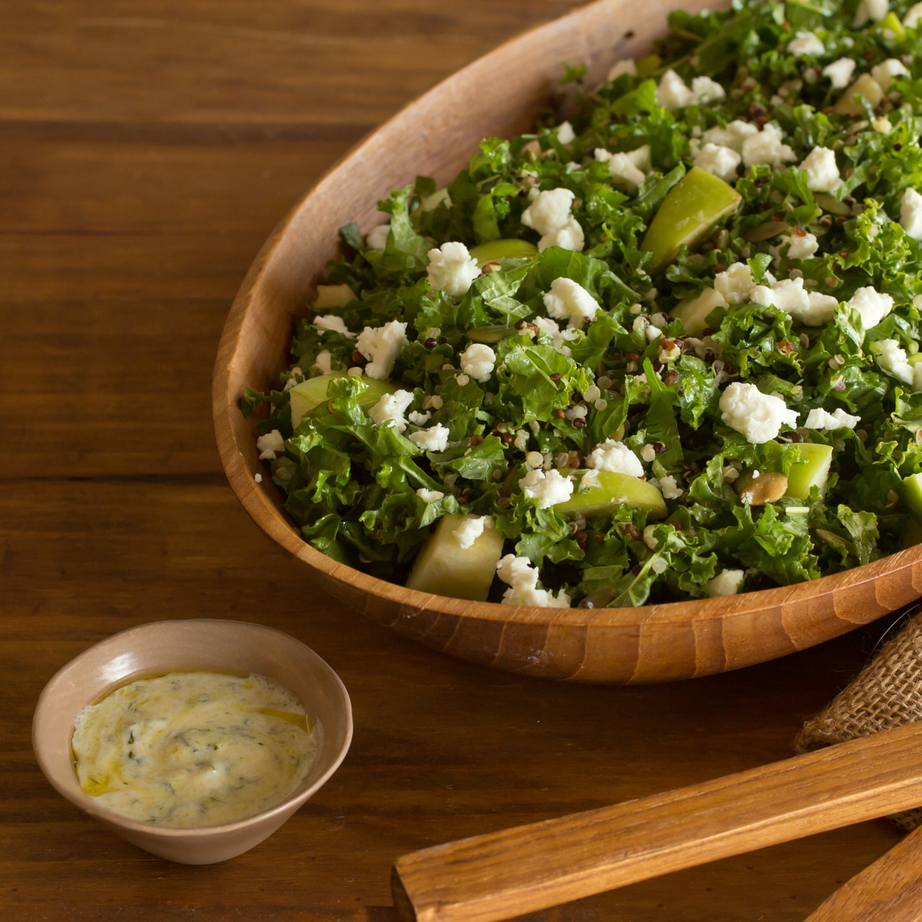 Harvest Kale Salad - Bertolli Harvest Kale Salad Recipe