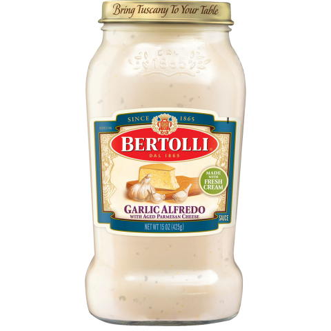 Bertolli® Garlic Alfredo With Aged Parmesan Cheese Sauce - Bertolli