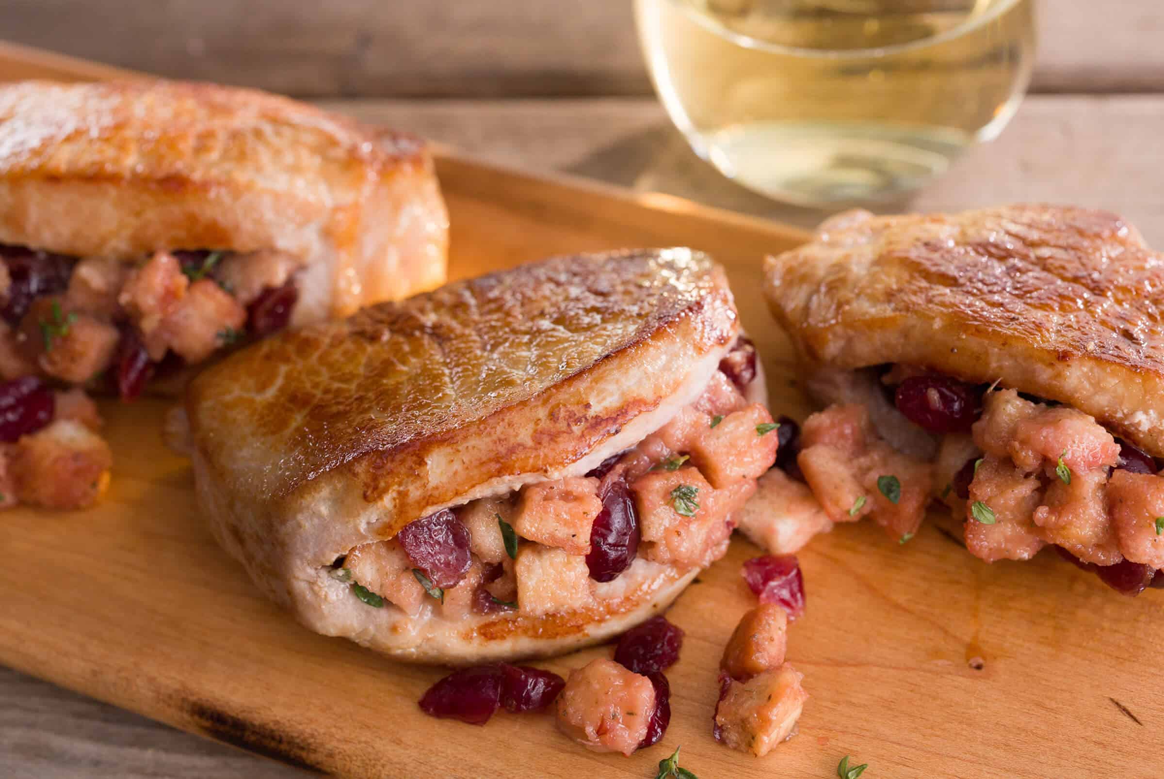 【USA】オリーライフ Oly Mall テラヘルツポット Orange Cranberry Stuffed Pork Chops - Bertolli