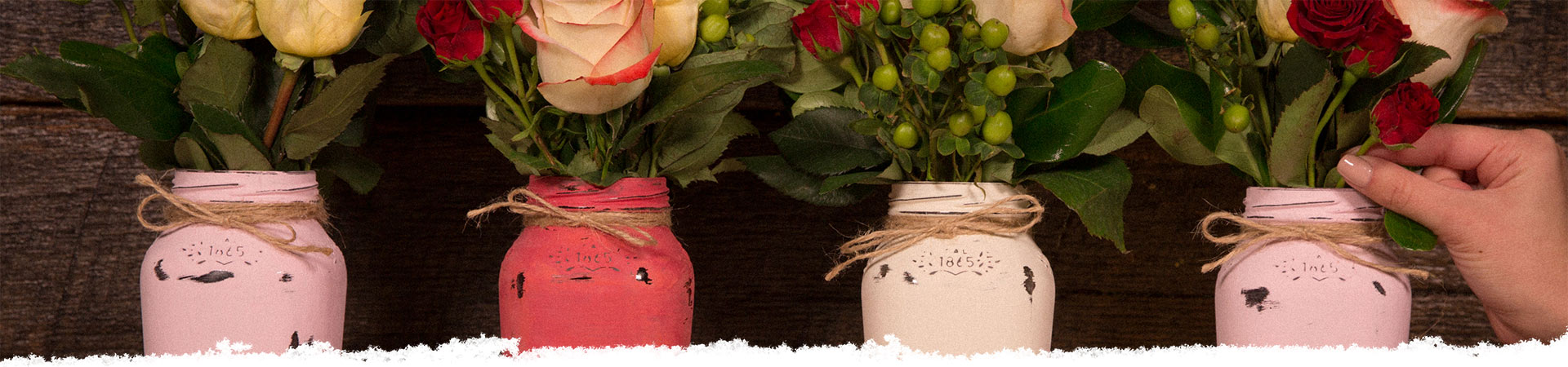 How To Repurpose Your Bertolli<sup>®</sup> Jars Into Flower Vases