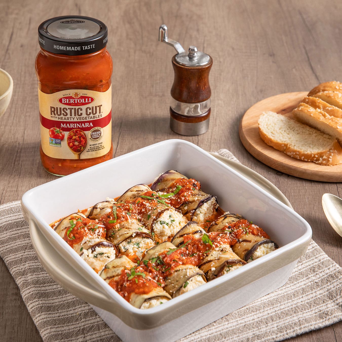 Baked Eggplant Rolatini - Bertolli